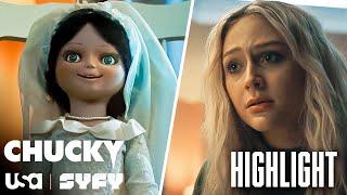 Lexy Doesn't Trust the New Doll in Town | Chucky TV Series (S2 E1) | SYFY & USA Network