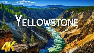 Yellowstone National Park 4K - Inspiring Cinematic Music With Scenic Relaxation Film