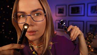 ASMR Doctor's Ear Exam & Cleaning | Hearing Test & Otoscope Inspection