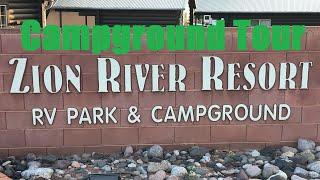 Zion River Resort RV Park & Campground Tour in Virgin, UT (June 2023)