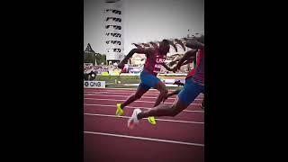 Young Christian Coleman was different #trackandfield #fastestman #fast #viral #insane #blowup