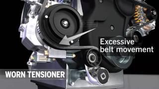 Worn Tensioner Animation | Kelly Clark Automotive Specialists