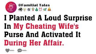 I Planted A Loud Surprise In My Cheating Wife's Purse And Activated It During Her Affair.