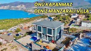 Didim Akbük’te Önü Asla Kapanmaz Zeminden Deniz Manzaralı Tam Müstakil Villa / No:191