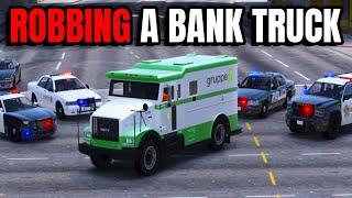 Cops Surround us During Heist in GTA 5 RP