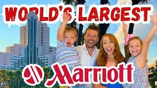 We took our kids to the largest Marriott in the WORLD!