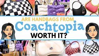 ARE HANDBAGS FROM COACHTOPIA WORTH IT  COACHTOPIA BAG REVIEW WHAT IS COACHTOPIA COACH HANDBAGS