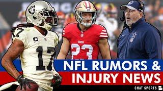 MAJOR NFL Rumors On Davante Adams Trade, Jayden Daniels, Bo Nix, Caleb Williams + NFL Injury News