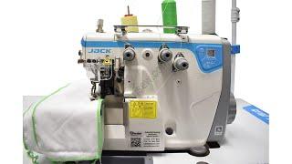 JACK E4 3 Thread Rolled Hem Overlock (Direct Drive)