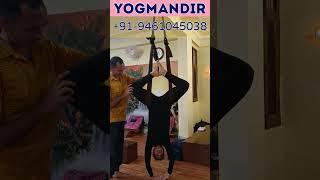 Therapeutic Yog headstand (शीर्षासन) Iyengar Yoga therapy