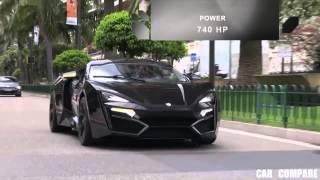 Lykan HyperSport  vs Lamborghini Veneno