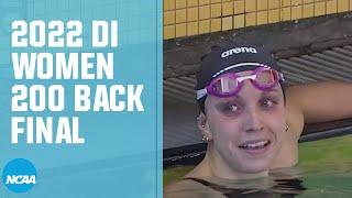 Women's 200 Backstroke | 2022 NCAA Swimming Championships