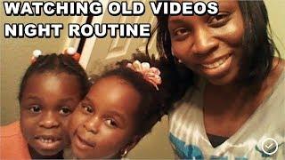 Watching Our Old Baby Videos | Night Routine | DNVlogsLife