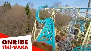 Tiki-Waka - First on-ride video (360° POV) - Walibi Belgium