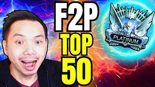 UNREAL F2P! TOP PLATINUM ARENA FINISH WITH $0 SPENDING! BEST EVER? | RAID: SHADOW LEGENDS