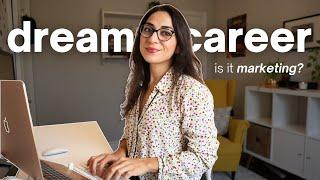 Is marketing your dream career?  Watch this before deciding