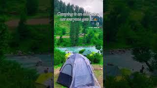 Camping is an addiction, not everyone gets it. #pahalgamdiaries #camping #viralvideo