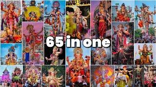 MUMBAI GANPATI VISARJAN SOHALA 2022 |  MAXIMUM NUMBER OF GANPATI COVERED - GIRGAON VISARJAN