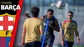 BARÇA | ANSU FATI vuelve a entrenarse con el equipo y podría jugar ante el GIRONA