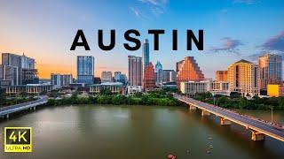 Austin, Texas in 4K ULTRA HD HDR by Drone | Austin Aerial Travel Diary