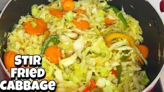 How to make Stir Fry Cabbage