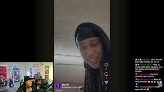 CINDY EX JHANAUE WENT LIVE AND NO LIE IM IN REAL TEARS!!