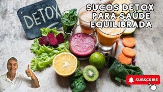 Sucos Detox Simples e Eficientes: Limpeza e Nutrição em 5 Minutos