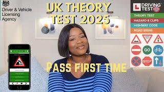 How to Pass the UK Theory Driving Test 2025 , First Time Tips, Theory Test & Hazard Perception Guide