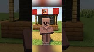 Minecraft Villager Got THE MACE #minecraft #villager #grox