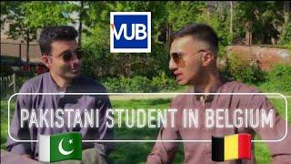 VUB MASTER'S STUDENT INTERVIEW | PAKISTANI STUDENT IN BELGIUM