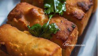 பிரட் பகோடா ஒருமுறை இப்படி செய்து பாருங்க/Bread Pakoda/Evening Snack Recipe in Tamil/