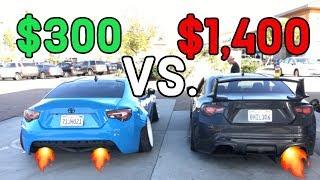 FRS/BRZ: CHEAP Straight Pipe Vs. EXPENSIVE Catback Exhaust!