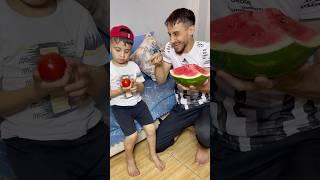 خلودةشو بتختار بطيخة  إلا بندورة  وصدمتو ‼️