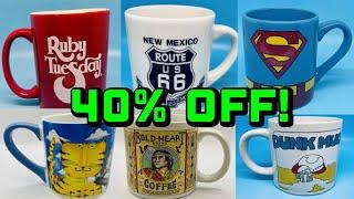 HAPPY NEW YEAR COFFEE MUG SALE FROM PICKIN' WEEDS VINTAGE! 40% OFF COFFEE MUGS!