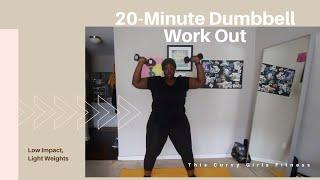 Full Body Dumbbell Workout Plus Size Edition