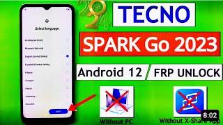 :Tecno Spark Go 2023 FRP Bypass Android 12 Update | Tecno (BF7) Google Account Bypass Without Pc