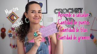 Así empiezo a diseñar mis patrones a crochet  Muestras a crochet