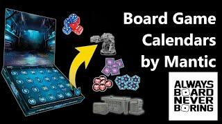 Board Game Advent Calendars by Mantic Games | Deep Space Pest Control & BarRoom Brawl Christmas Fun