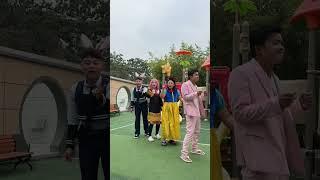 Funny cockfighting dance  #funny #cosplay #comedy #cartoon #theater