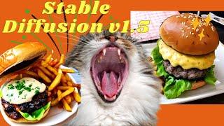 Burgers n Fries - AI Models Review - Stable Diffusion v1.5