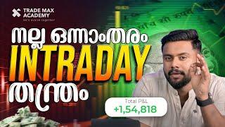  Best Intraday Trading Strategy Revealed! Trading Strategy | TradeMax Academy |