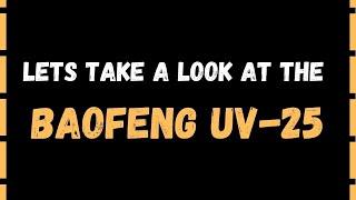 Baofeng UV-25