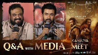 Q&A With Media @ Kanguva Meet | Suriya | Bobby Deol | Devi Sri Prasad | Shreyas Media