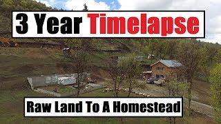 #327 - I Built My House By Myself - 3 Year Timelapse - Off Grid - Debt Free