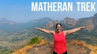 STUNNING VIEWS from top of the mountains! Matheran Trek + Drive Guide माथेरान ट्रेक का नजारा