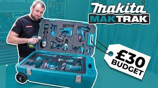 I Made a Makita Maktrak Toolbox FOR JUST £30 BUDGET!