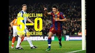 FC Barcelona 5-0 Real Sociedad 2010 • Full Match • HD