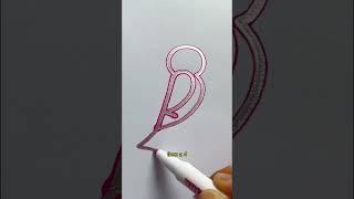 Drawing a bird with numbers step by step  #shorts