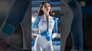 경기 후 기록을 보며 숨을 고르는 스피드스케이트 여제 #스피드스케이팅 #쇼트트랙