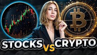  CRYPTO TRADING vs AMERICAN EXPRESS TRADING (TRADING STOCKS)